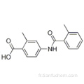 Acide 2-méthyl-4- (2-méthylbenzoylamino) -benzoïque CAS 317374-08-6